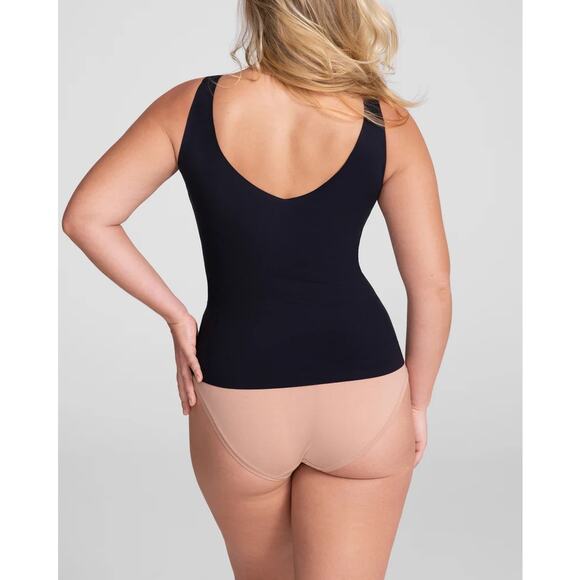 HONEYLOVE Top Lift Wear Wide Strap Tank Shapewear Women's Size XL Black NWT - Picture 9 of 9